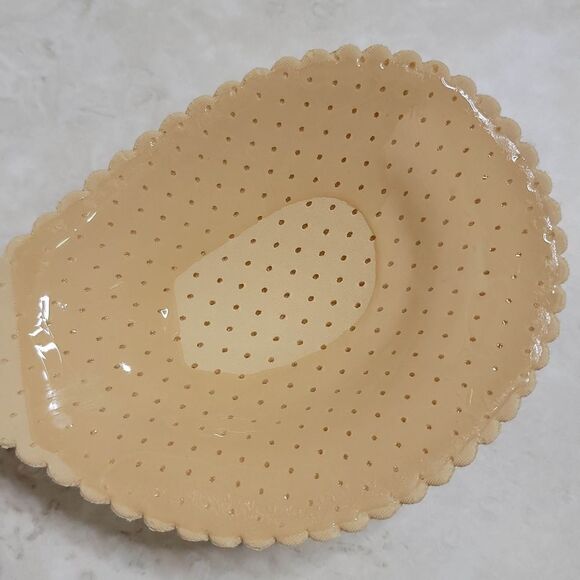 Self Adhesive Bra A Cup Backless Seashell Scallop Nude - Picture 8 of 10